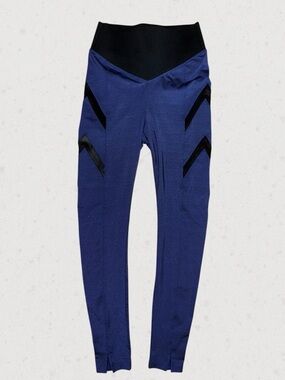 Koral Navy Leggings with Black High Waist
